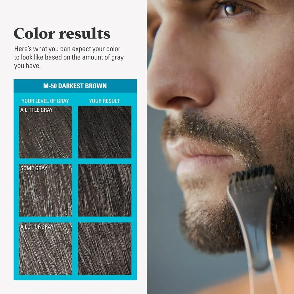 Just For Men Mustache & Beard Review Best Beard Dye for Gray Coverage