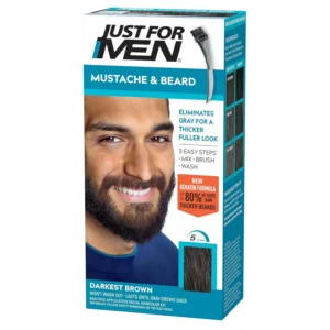 Just For Men Mustache & Beard Review Best Beard Dye for Gray Coverage
