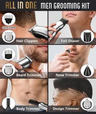 Ufree Beard Trimmer for Men – Precision, Power & Style for the Perfect Beard
