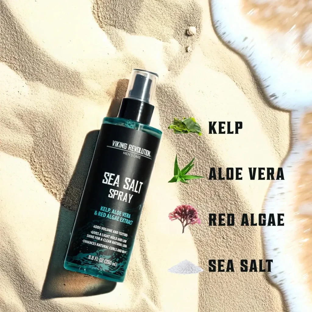 Viking Revolution Salt Spray for Hair – Natural Volume, Texture &amp; Matte Finish