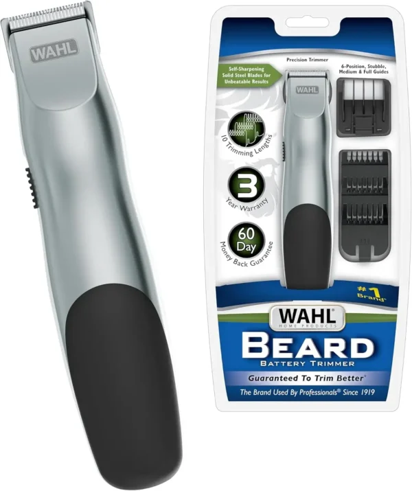 Wahl Groomsman Battery Operated Facial Hair Trimmer